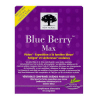 New Nordic Blue Berry Max 60: Soutien Vision et Yeux Fatigués