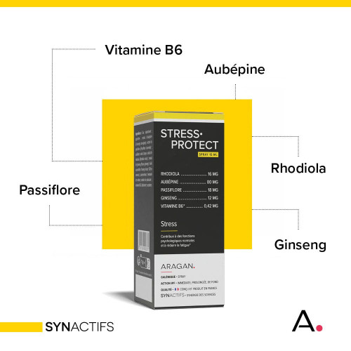Nutrisanté Lécitone SOS Stress 15ml - Apaise et Réduit Stress