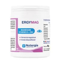 NUTERGIA ERGYMAG 180 Gélules - Réduit Fatigue, Soutient Nerveux