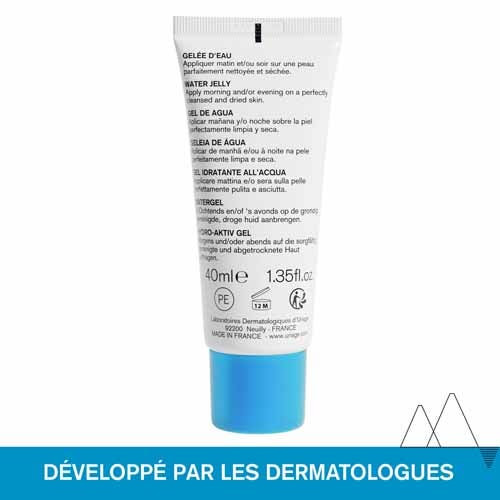 Gelée d'Eau Uriage 40ml - Hydratation et Fraîcheur Intense