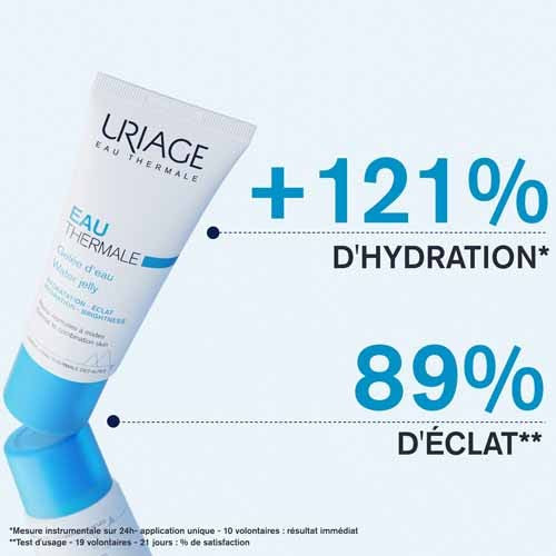 Gelée d'Eau Uriage 40ml - Hydratation et Fraîcheur Intense
