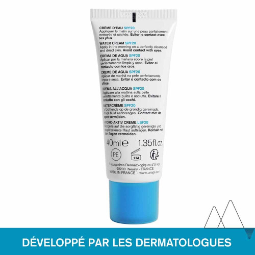 Uriage Crème Eau Légère SPF20 40ml - Hydrate et Illumine