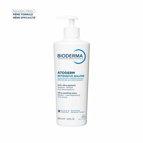 BIODERMA Atoderm Baume Ultra-Apaisant 500ml - Peau Apaisée avec
