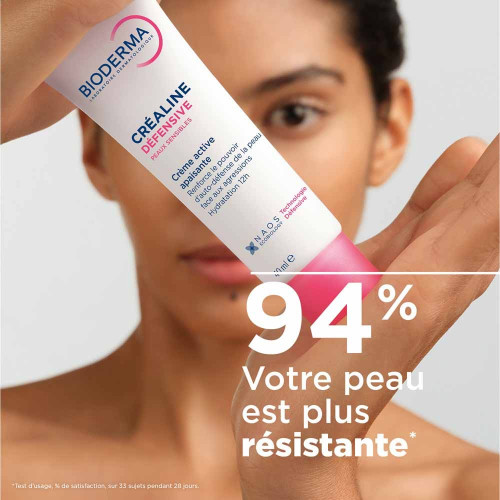 BIODERMA Créaline Defensive 40ml - Apaise et Renforce Peaux Sensibles