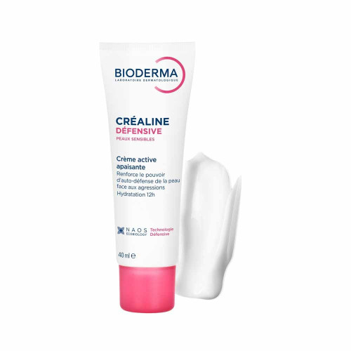 BIODERMA Créaline Defensive 40ml - Apaise et Renforce Peaux Sensibles