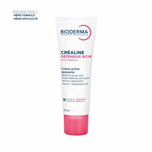 BIODERMA Créaline Defensive 40ml - Apaise et Protège Peaux Sensibles