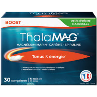 THALAMAG Boost Magnésium Marin 30 Comprimés - Énergie et Tonus