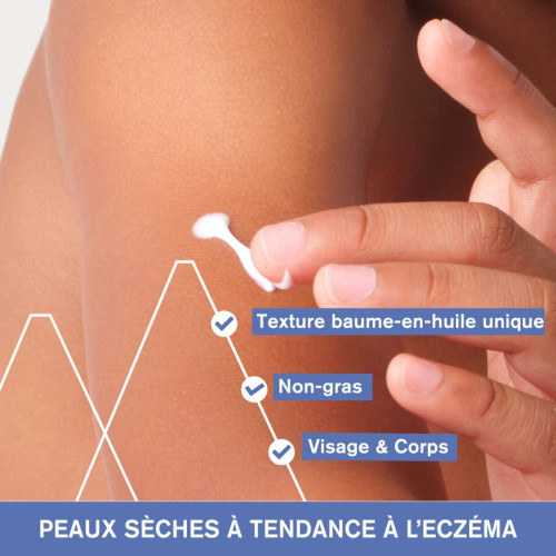 Uriage Bébé 1er Baume Oléo-Apaisant 200ml - Soulage Peaux Sèches