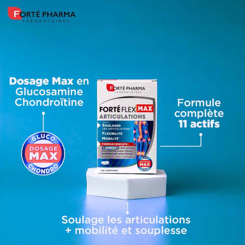 Forteflex Max 120 Comprimés - Souplesse Articulaire Améliorée