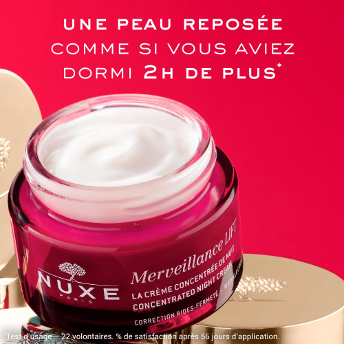 NUXE Merveillance LIFT Crème Nuit 50ml - Peau Rajeunie et Lissée