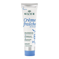 NUXE Crème Fraîche Beauté 3en1 100ml - Hydratation 48h, Démaquillant