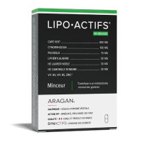 ARAGAN SynActifs SlimActifs - 30 gélules pour perte de poids efficace