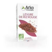Arkopharma Levure de Riz Rouge Bio 120 Gélules, Cardiovasculaire