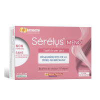 Sérélys Méno Désagréments 30 Gélules - Soulage Bouffées de Chaleur