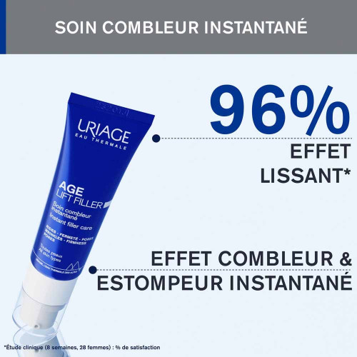 Uriage Age Lift Filler 30ml - Soin Lissant Rides et Teint Homogène