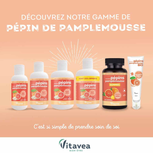 Nutrisante Pépins Pamplemousse 50ml - Boost Immunitaire