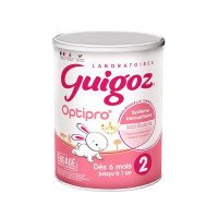 Guigoz Optipro 2 Lait 2ème Âge 780g - Nutrition Bébé 6 Mois+