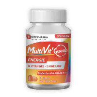 Forte Pharma MultiVit Gummies Energie 60G - Vitalité Quotidienne