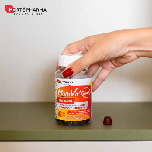Forte Pharma MultiVit Gummies Energie 60G - Vitalité Quotidienne