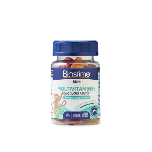 Biostime Kids Multivitamines 30 Gummies - Croissance et Énergie