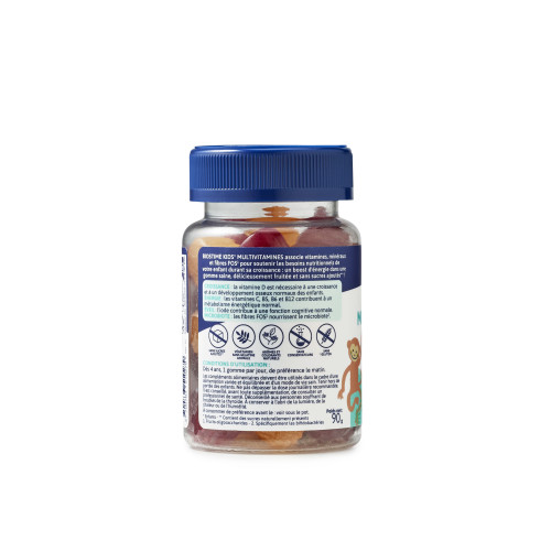 Biostime Kids Multivitamines 30 Gummies - Croissance et Énergie