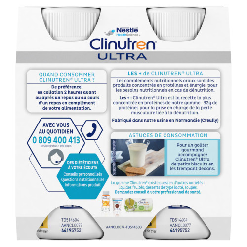 NestléHealthScience Clinutren Ultra Praliné 800ml - Renutrition