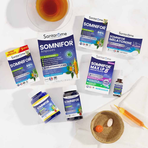 Santarome Somnifor 30 Gummies - Aide Sommeil Relaxant