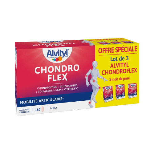 Alvityl Chondro Flex 180 Comprimés - Soulage Articulations