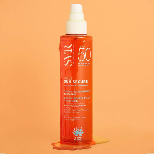 SVR Sun Secure Huile Sèche SPF50 200ml Protection Haute