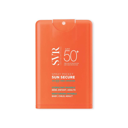 SVR Sun Secure Spray SPF50+ 20ml - Protection Haute, Hydratant