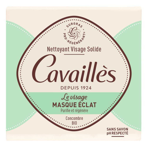 ROGE CAVAILLES Masque Eclat Solide 70g - Peau éclatante et purifiée