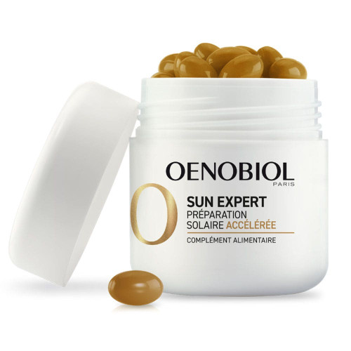 Oenobiol Sun Expert Accélérée 30 Capsules - Préparation Solaire Rapide