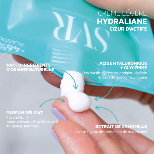 SVR Hydraliane Crème Légère 50ml - Hydratation Intense Naturelle