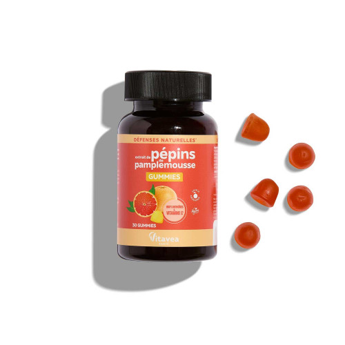 Vitavea Extrait de Pépins de Pamplemousse 30 Gummies