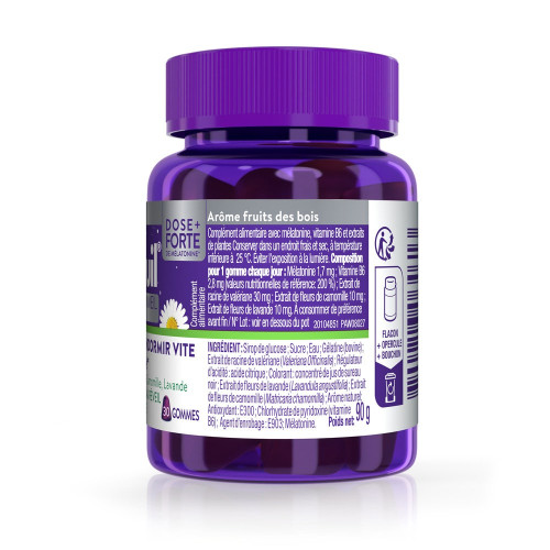 ZzzQuil Fort Sommeil 30 gommes Arôme Fruits des bois