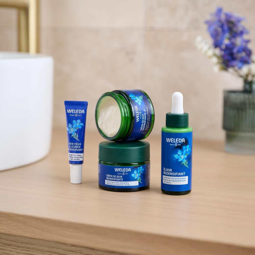 Soin Yeux & Lèvres Redensifiant Gentiane Bleue et Edelweiss 10 ml