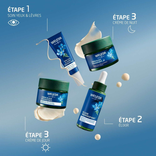 Soin Yeux & Lèvres Redensifiant Gentiane Bleue et Edelweiss 10 ml