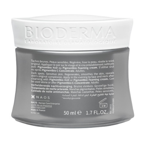 Bioderma Pigmentbio Night 50ml - Soin Unifiant et Régénérant