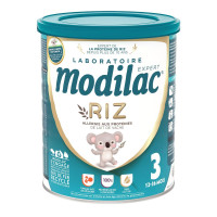 MODILAC Expert Riz 3ème Âge 800g - Alimentation Bébé 12-36 Mois
