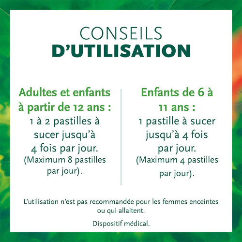 Phytosun Arôms Pastilles Toux 20 unités - Soulagement rapide