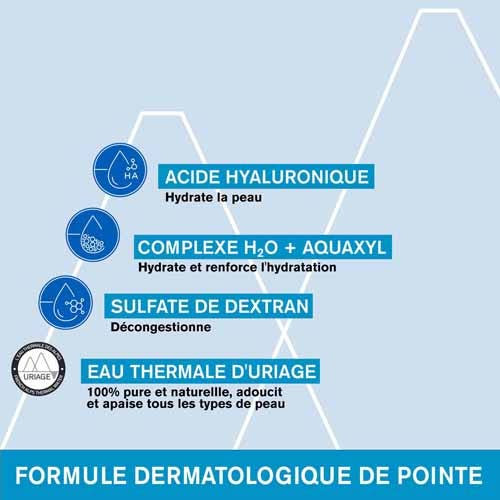 URIAGE Soin Eau Contour Yeux 15ml - Hydratation 24h Eclat Regard