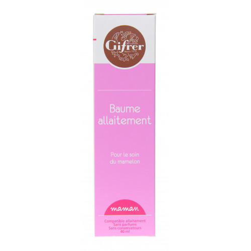 GIFRER Baume Allaitement 40mL - Soin Mamelon Hydratant