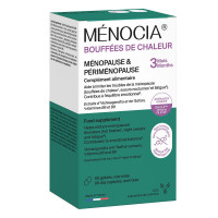 Ménocia Bouffées de chaleur Ménopause & Périménopause 90 gélules