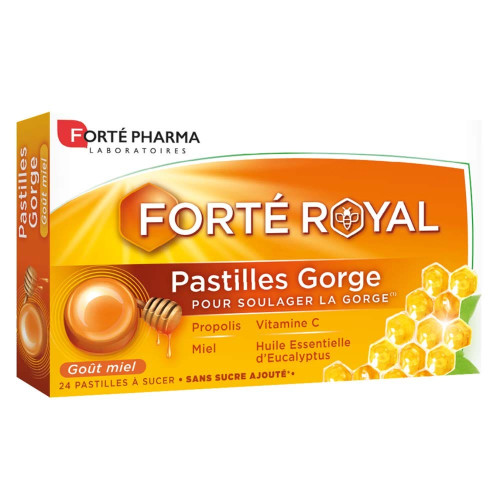 Pastilles Royales Goût Miel 24 Pastilles à Sucer