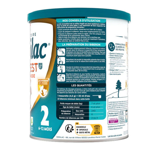 Actigest 2 formule épaissie Lf+ 800 g