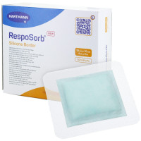 Hartmann RespoSorb Silicone 10x10 cm 10 pansements confort absorbant