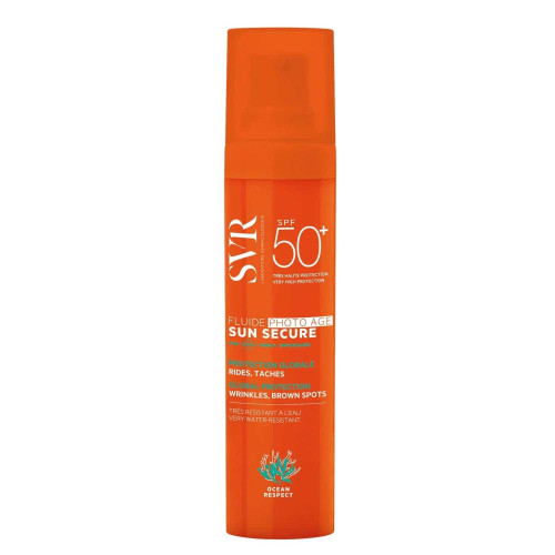 SVR Sun Secure Fluide Photo-Age SPF50+ 40ml Anti-Âge Peaux Sensibles