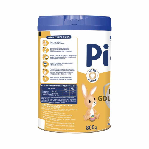 Picot Expert Lait 2ème âge Bébé Gourmand 800g Satiété et Croissance