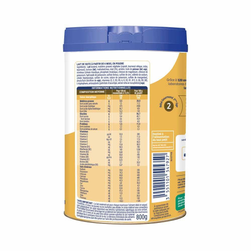 Picot Expert Lait 2ème âge Bébé Gourmand 800g Satiété et Croissance