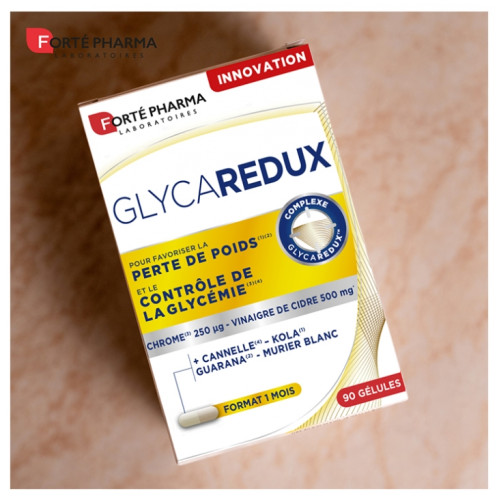 FORTE PHARMA Glycaredux 90 gélules Régule Glycémie et Contrôle Poids